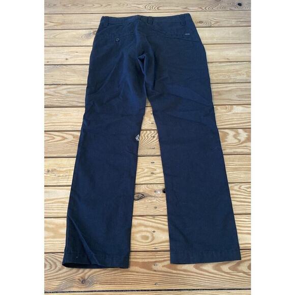 Volcom Chino Pants Size 28x28 Men’s Black - Picture 2 of 9
